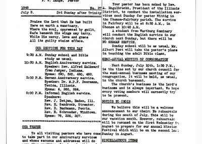 Bulletin Archive - 1949