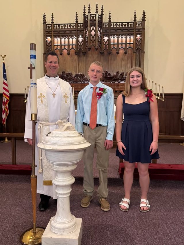 Congratulations to Wyatt and Clara, who were Confirmed in the Christian faith yesterday, through affirmation of their baptism!